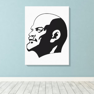 Impressão Em Tela Lenin, URSS, CCCP, União Soviética, Comunismo