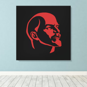 Impressão Em Tela Lenin, URSS, CCCP, União Soviética, Comunismo