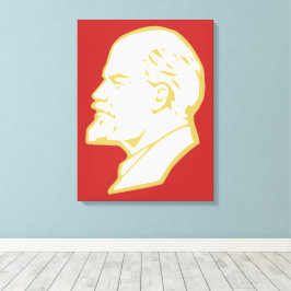 Impressão Em Tela Lenin, URSS, CCCP, União Soviética, Comunismo