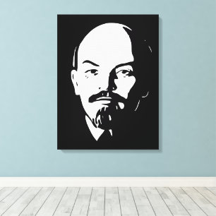 Impressão Em Tela Lenin, URSS, CCCP, União Soviética, Comunismo
