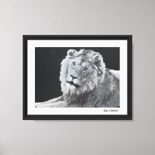 Impressão Em Tela Leo, Leão Africano, Animal