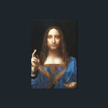 Impressão Em Tela Leonardo da Vinci's Salvator Mundi<br><div class="desc">Leonardo da Vinci's Salvator Mundi Imprime Leonardo da Vinci salvador Mundi (cerca de 1500)</div>