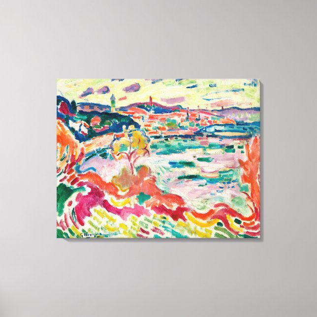 Impressão Em Tela L'Estaque | Georges Braque | (Frente)