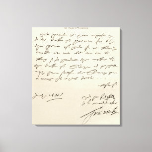 Impressão Em Tela Letra do senhor Francis Drake