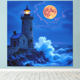 Impressão Em Tela Leuchtturm am Rande der Welt