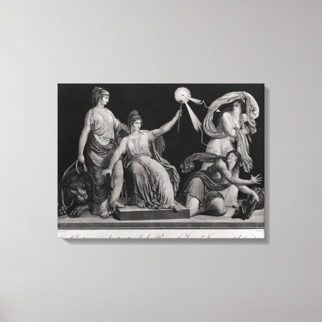 Impressão Em Tela Liberdade, derrubar Ignorância e Fantasia (Frente)