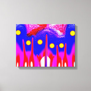 Impressão Em Tela Liberdade dos seis sóis