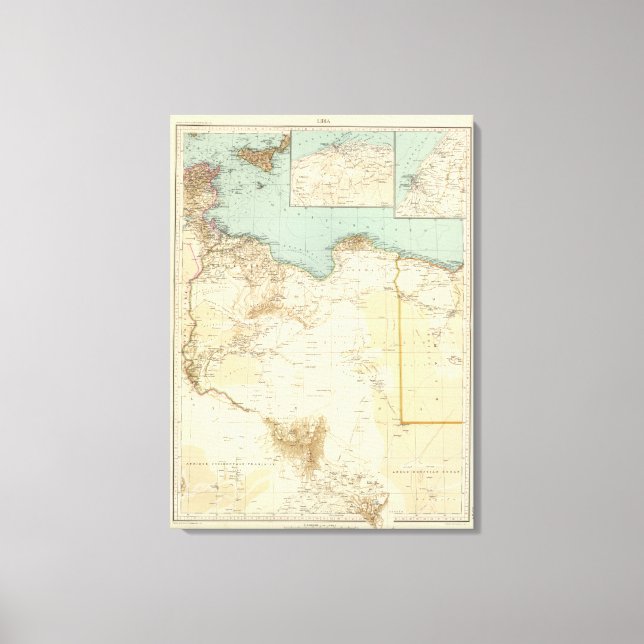 Impressão Em Tela Líbia 11314 (Frente)