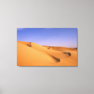 Impressão Em Tela Líbia, Fezzan, deserto do Saara, Erg Murzuq, Areia