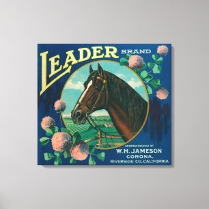 Impressão Em Tela Líder LabelCorona alaranjado, CA