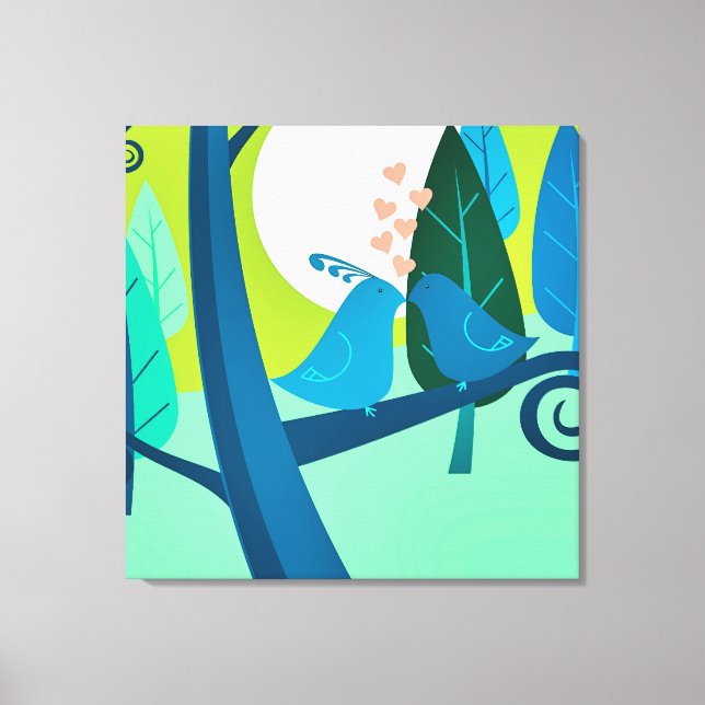 Impressão Em Tela Liebeslied (Frente)