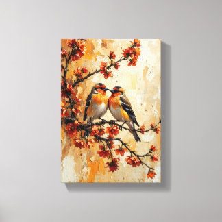 Impressão Em Tela lienzo aves