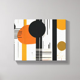 Impressão Em Tela Lienzo círculos abstractos