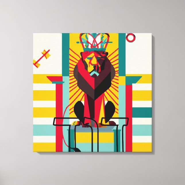 Impressão Em Tela Lienzo David (Frente)