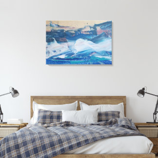 Impressão Em Tela Lienzo Print Coast Yellow Monticelli Art