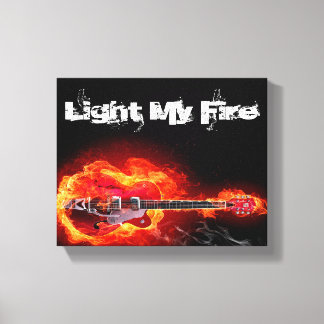 Impressão Em Tela Light My Fire