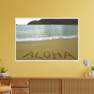 Impressão Em Tela Lihue Kauai Ocean Aloha