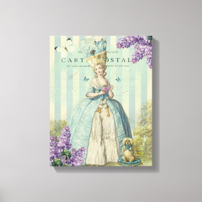 Impressão Em Tela Lilas au printempérie (Frente)