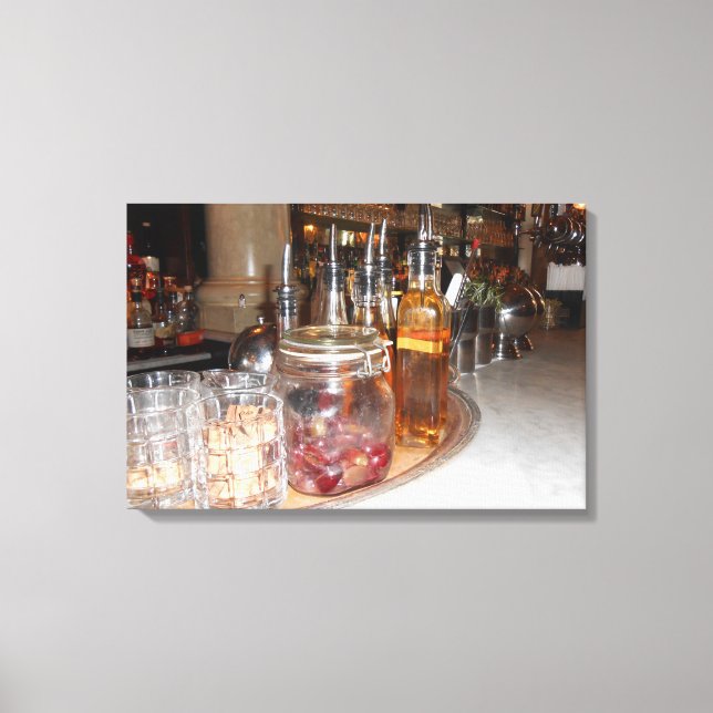 Impressão Em Tela Lily Bar (Frente)