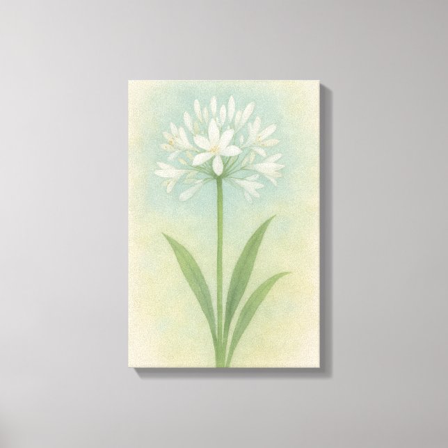 Impressão Em Tela Lily do Nilo (Frente)