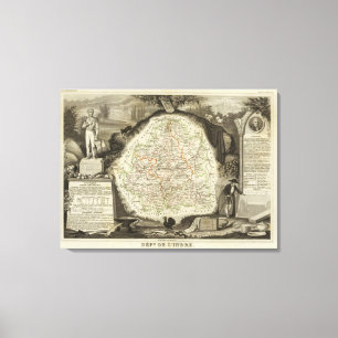 Impressão Em Tela Limites da floresta