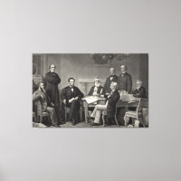 Lincoln Lendo a Proclamação da Emancipação