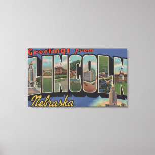 Impressão Em Tela Lincoln, Nebraska - grandes cenas da letra