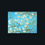 Impressão Em Tela Linda amêndoa florescer antiga pintura azul<br><div class="desc">Linda amêndoa florescer antiga pintura azul verde impressão</div>