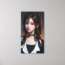 Impressão Em Tela Linda Arte Animada.