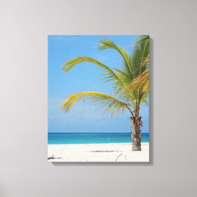 Impressão Em Tela Linda Aruba (Frente)