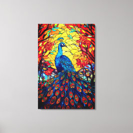 Impressão Em Tela Linda Peacock Vidro Escondido Arte Selvagem