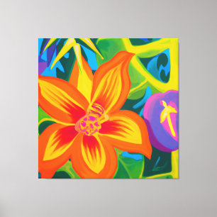 Impressão Em Tela Linda pintura em fruta