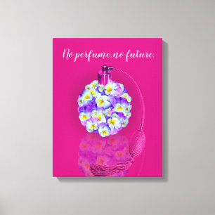 Impressão Em Tela Lindo Atomizador Pansy