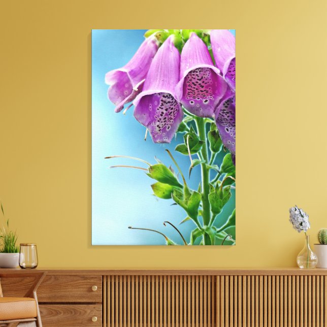 Impressão Em Tela Lindo Flor de Rosa de Molho (Insitu(Sala de estar))