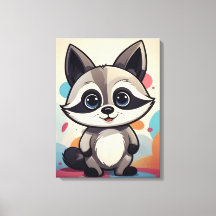 Lindos Desenhos de Guaxaim Animais Kawaii