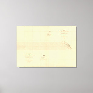 Impressão Em Tela Linea Divisoria Entre México 1