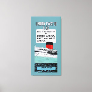 Impressão Em Tela Linha ~ XL do castelo da união do folheto