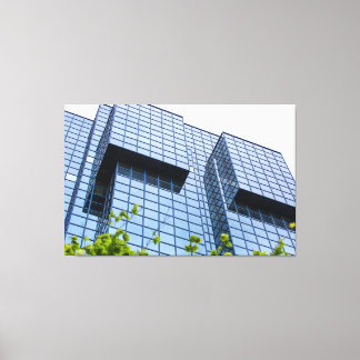 Impressão Em Tela Linhas de grade para o céu