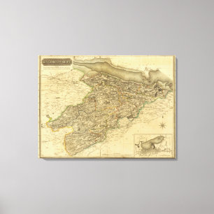 Impressão Em Tela Linlithgowshire