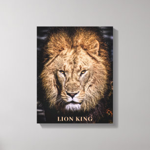 IMPRESSÃO EM TELA LION KING ART