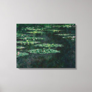 Impressão Em Tela Lírios de água (por Claude Monet)