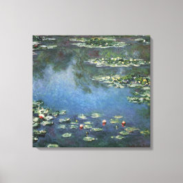 Impressão Em Tela Lírios de Claude Monet, Flores Vintage