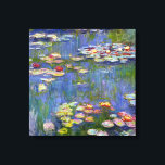 Impressão Em Tela Lírios Monet Água 1916<br><div class="desc">Monet Water Lily 1916 Canvas Wrap. Pintura a óleo na canvas desde 1916. O impressionista francês Claude Monet continua famoso e amado pelas pinturas de lírio-d'água que ele criou em seu lago de jardim em Giverny. Esta pintura específica de lírio-d'água é de 1916 e revela a mudança de Monet para...</div>