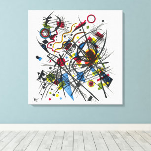 Impressão Em Tela Litografia para Vierte Bauhausmappe por Kandinsky