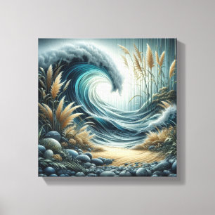 Impressão Em Tela Litoral