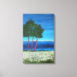 Impressão Em Tela litoral da Bretanha