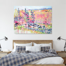 Little Roundtop Gettysburg Pensilvânia Redbuds