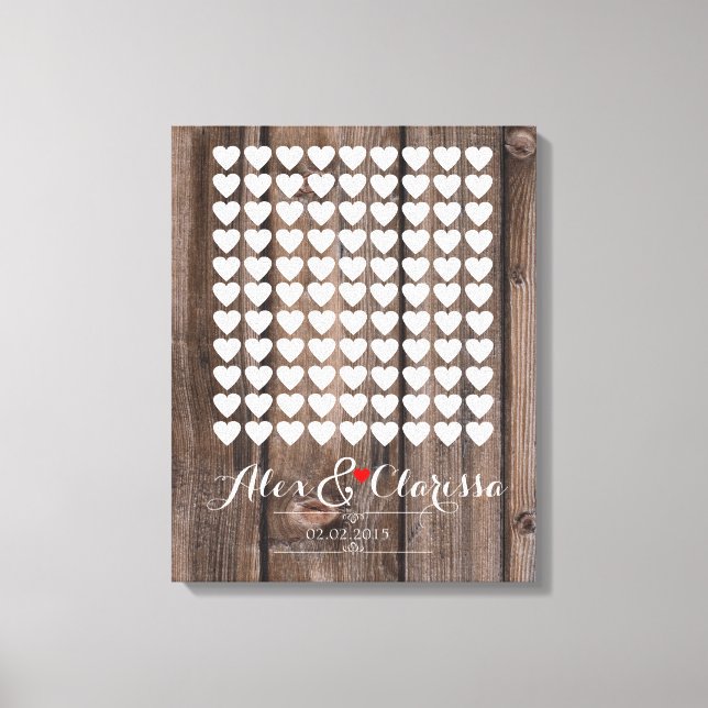 Impressão Em Tela livro de hóstias para assinatura de casamento (Frente)