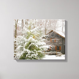 Impressão Em Tela Log Cabine Winter