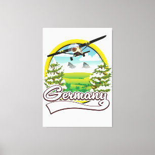Impressão Em Tela logotipo da Germany Travel